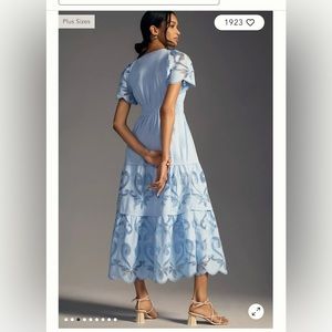 Anthropologie Somerset Maxi Dress: Cutwork Edition